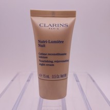 CLARINS Nourishing Rejuvenating Night Cream .5oz NWOB Sealed - £8.67 GBP