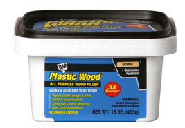 DAP Plastic Wood Latex Based Wood Filler, Natural, 16 Oz. - £11.64 GBP