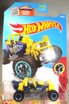 2016 Hot Wheels Treasure Hunt #163 HW Daredevils 3/10 MOUNTAIN MAULER Blue/Yello - £7.35 GBP