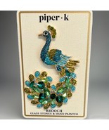 Piper K Peacock Brooch - $56.06 CAD