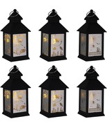 6 Pack 5&quot; Halloween Lanterns, Mini Hanging Light Portable Handheld LED -... - £15.63 GBP