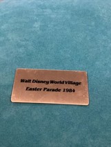 Walt Disney World Village Easter Parade 1984 Nameplate 3x1  1/2 - £11.87 GBP