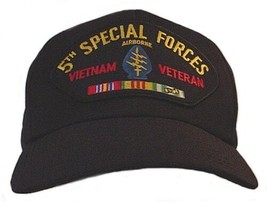 ARMY 5TH SPECIAL FORCES VETERAN AIRBORNE HAT CAP - $33.24