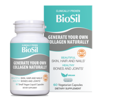 BioSil 60 Capsules For Skin, Hair And Nails - £42.27 GBP