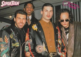 Color Me Badd teen magazine pinup clipping sun glasses Superteen teen idols pix - £5.50 GBP