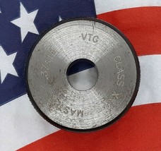 Vermont Gage Co. Master Smooth Plain Bore Ring Gage Class XX Size .37415 - $16.99