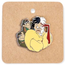 101 Dalmatians Disney Pin: Cruella De Vil, Horace, and Jasper - $12.90