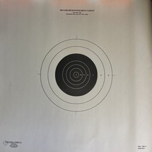 B6 [B-6] 50 Yard Pistol Target (10 pack) - $317.84 MXN