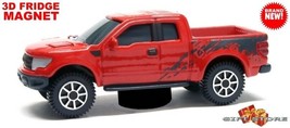  Nice Fridge Magnet Red Ford Raptor F150 Truck Custom Ltd Edition Great Gift - £31.15 GBP