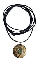 Vintage Orgone Pendant Talisman Mandala Amazonite Gemstone Success  - £25.10 GBP