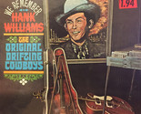 We Remember Hank Williams [Vinyl] - $24.99