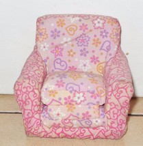 LOVING FAMILY DOLLHOUSE FISHER PRICE FABRIC CLOTH PULL-OUT Chair - $9.65