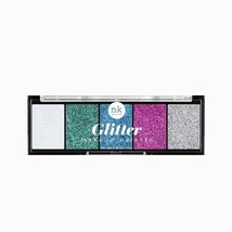 An item in the Health & Beauty category: NICKA K NEW YORK GLITTER MAKEUP PALETTE - FGPL04 ELECTRO POP