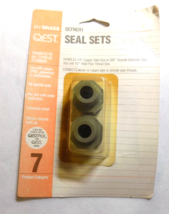Qest  Seal Sets -  3/8&quot; OD - MPN - QCFNCR1 - Hot or Cold Applications- 2... - $6.00