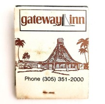 Gateway Inn Amusement Florida Vintage Matchbook Orlando Matches Unstruck... - $366.58 MXN