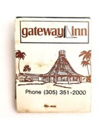 Gateway Inn Amusement Florida Vintage Matchbook Orlando Matches Unstruck... - $28.07 CAD