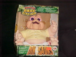 Talking Baby Sinclair Plush Toy With Box From Dinosaurs By Hasbro From 1991 - £194.61 GBP