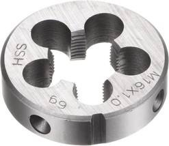 Uxcell Round Threading Dies, Metric M16 X 1 Thread (Right Hand), High Speed - €26,75 EUR