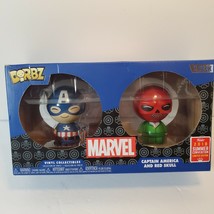 Funko Dorbz Marvel Captain America and Red Skull 2 Pack Summer Convention 2018 - £9.46 GBP