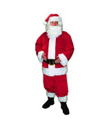 Holiday Time 7-Piece Santa Suit, One Size Fits Most - £54.30 GBP