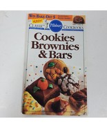 Vintage 1991 Pillsbury Cookies Brownies Bars Cookbook Recipes - £10.34 GBP