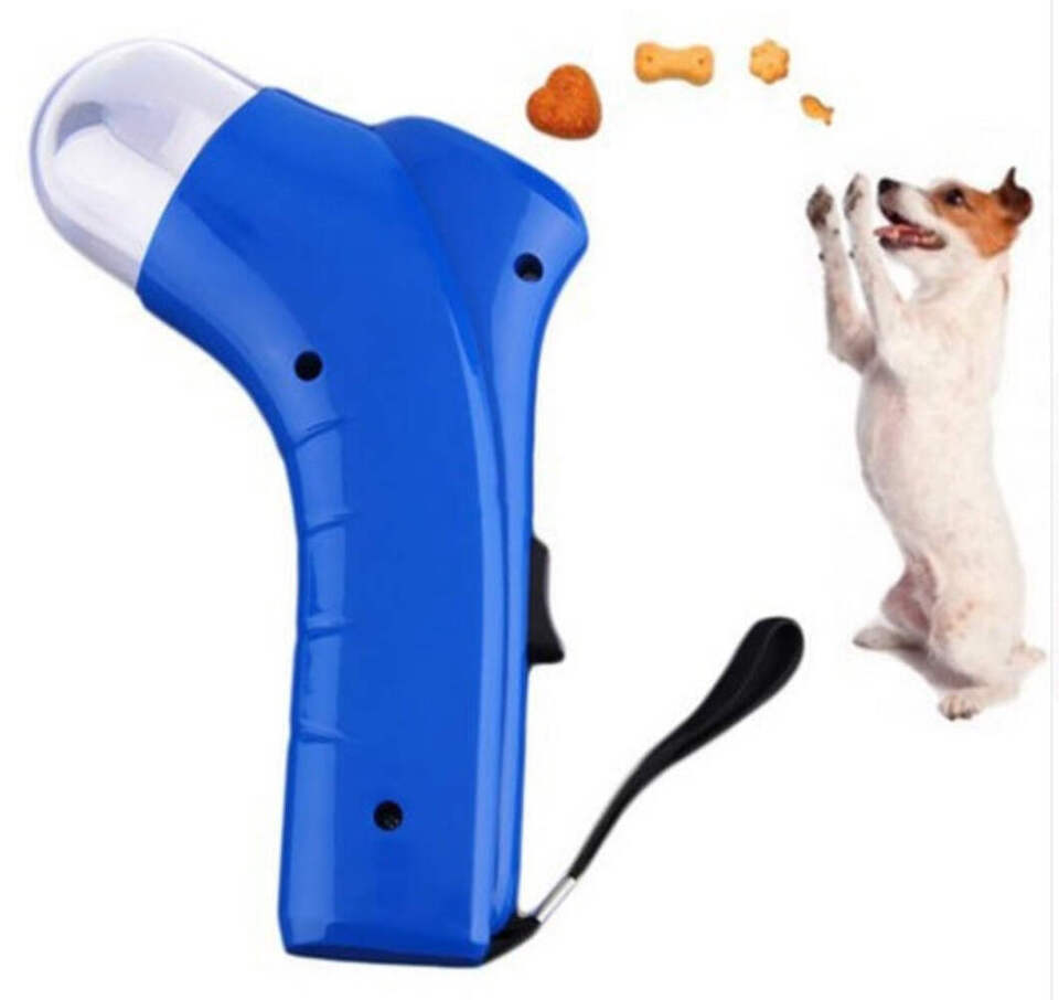 Pet Food Catapult Feeder Funny Dog Toy - $15.94