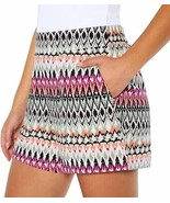 Wildfox Women&#39;s Plus Size 3X Orange Rayon Elastic Back Waist Pullon Shor... - $11.69