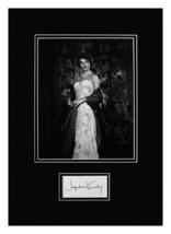 Jacqueline Kennedy Original Signature Card &amp; Museum Framed Ready to Display - £1,869.03 GBP