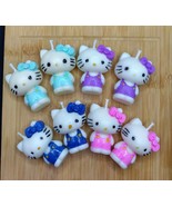 Set of 2 Hello Kitty Birthday Cake Candle 2&quot;x 1-1/2&quot; X 1&quot; (Free Shipping) - £11.84 GBP