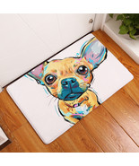 Colorful Cartoon Dog Print Floor / Door Mat 15.7&quot; x 23.6&quot; x .315&quot; (H) - £23.41 GBP