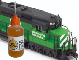 Slick Liquid Lube Bearings Best 100% Synthetic Oil for HO Scale Lionel R... - $9.72+