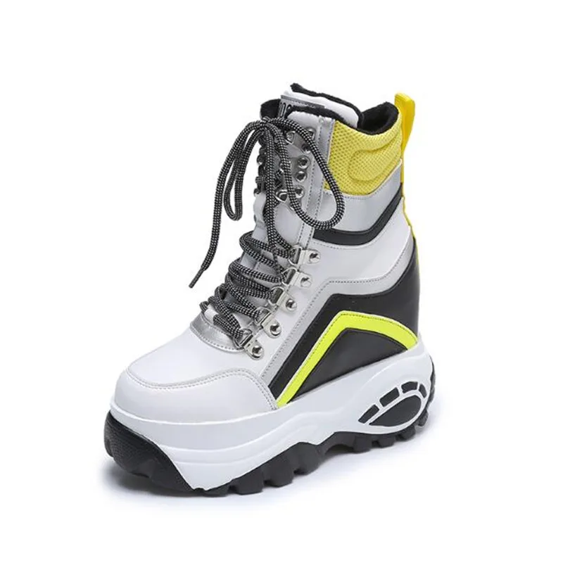 Women Snow Boots Winter Platform Sneakers Ankle Boots For Women 10CM Non-Slip Ke - £186.58 GBP