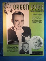 Vintage Sheet Green Eyes Jimmy Dorsey Songbook - $9.89