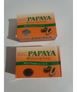 Rdl papaya whitening soap with vitamin A,C,E.2 packs - $29.80