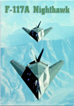 Postcard  Airplanes F-117A Nighthawk First Operational Stealth Fighter 6 x 4 Ins - £3.95 GBP