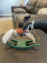 1995 Hallmark Rocking Horse Keepsake Christmas Ornament 15th In Series EUC HTF - £7.15 GBP