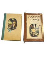 Robinson Crusoe by Daniel Defoe 1946 Edition Hard Cover Illustrat Junior... - £10.25 GBP