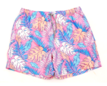 Boardies Pink Palm Print Brief Lined Swim Shorts Trunks Water Shorts Men... - $75.23