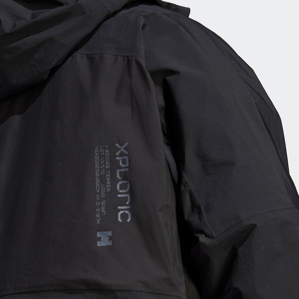 Adidas TERREX Xploric RAIN.RDY Hiking Jacket Women's Plus size 4X, Black HN2944 Item image 10