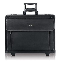 Solo Classic Collection 16 Inch Laptop Rolling Catalog Case, Black (PV78-4) - £166.05 GBP
