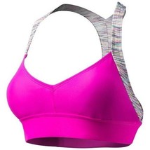 Tyr Sport Women&#39;s Sonoma V-Neck Sports Bra Pink Small New Contour Cup Ultra Lite - £13.80 GBP