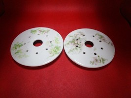 Ceramic pair of flower frogs 4.50&quot; - $24.75