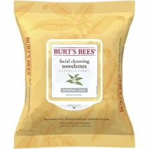Burt&#39;s Bees Facial Cleansing Towelettes with White Tea Extract -- 30 Towelettes - £17.39 GBP