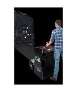 Multi Game Projector Arcade With Pac-Man Deck Included Interchangable Controler - $420.00