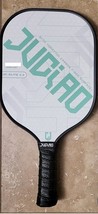Juciao Green word 4.5&quot; Handle Pickleball Paddle Carbon Fiber Composite USA - $62.37