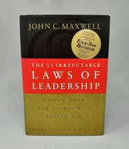 The 21 Irrefutable Laws of Leadership John C Maxwell HC-DJ 1998 Christian Book - £7.86 GBP