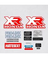 Sticker Decal Vintage Bike XR200 1986 Side cover tank (Free shipping) - $50.00