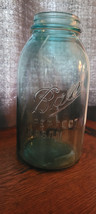Vintage Number 2 B Aqua Ball Perfect Mason Canning Jar Preserving Collec... - £12.76 GBP