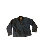 Eagles Ridge Jacket Men’s XL Chore Barn Denim Blanket Lined Corduroy Collar - $45.90 CAD
