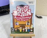 Big Brain Academy: Wii Degree (Nintendo Wii, 2007) Complete - $4.89